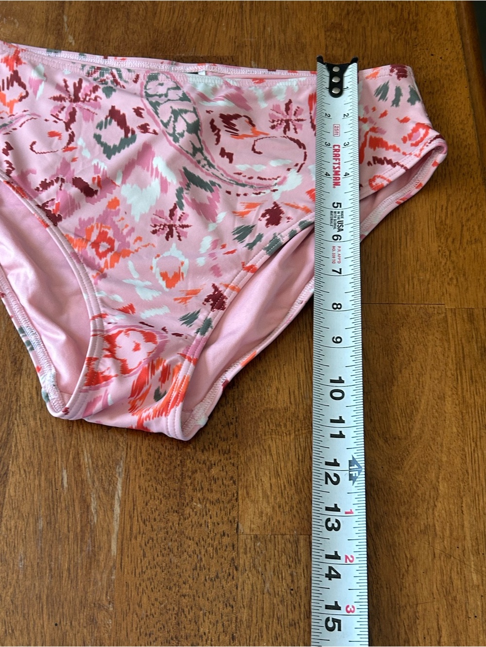 Nip Tuck Swim 'Pretty in Pink' Serendipity Maevis High Waisted Bikini Bottom 8 - Picture 8 of 8